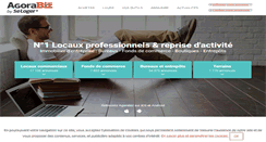 Desktop Screenshot of agorabiz.com